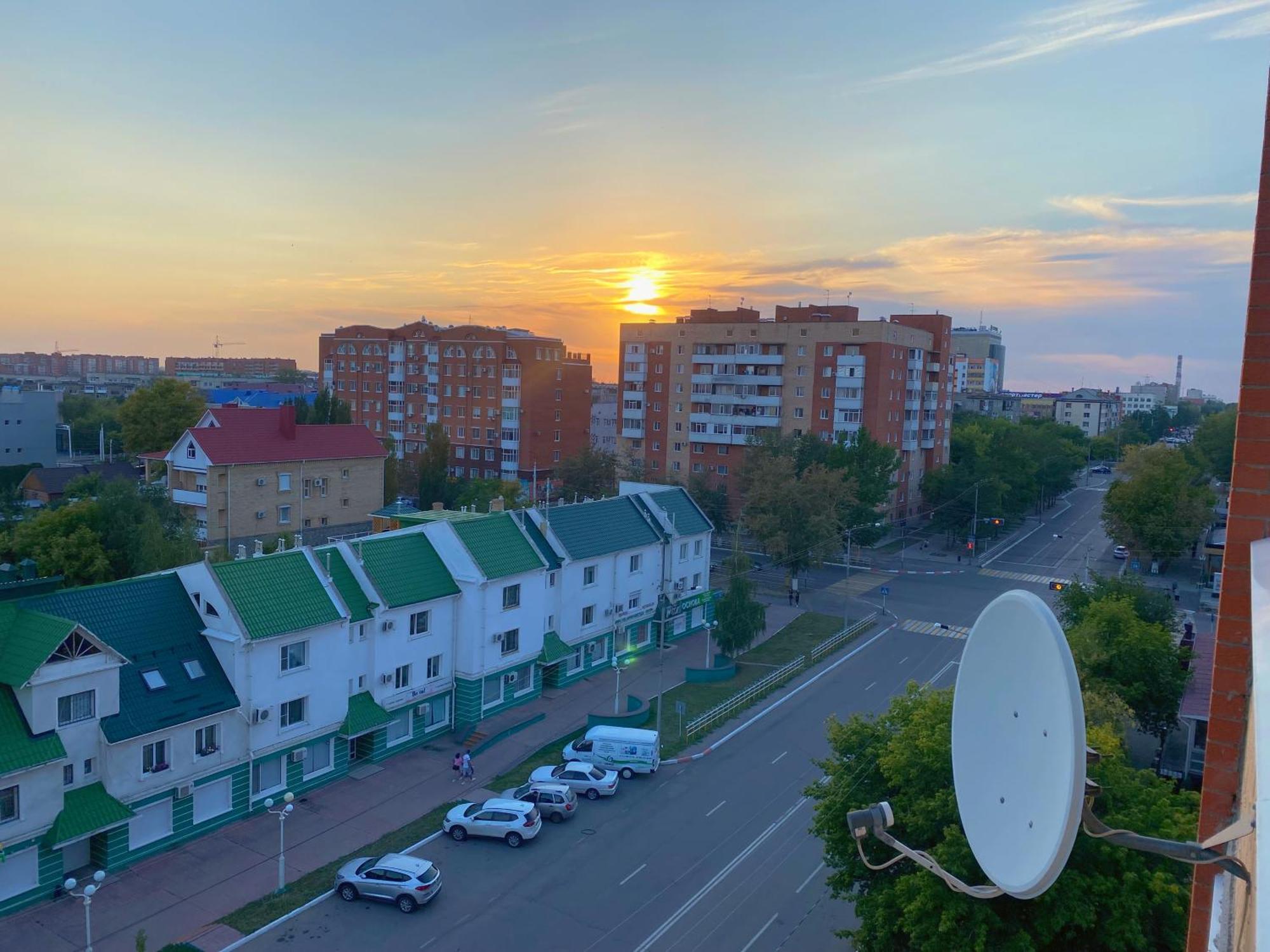 Однокомнатная Студия, Центр Города Kostanaj Exteriér fotografie